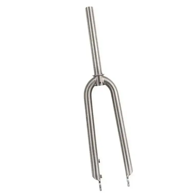 TIBROMTACK MTB Fork Titanium Bike Rigid Fork 26/27.5/29 Inches Straight Tube A Pillar Disk Brake Mountain Bicycle Hard Fork