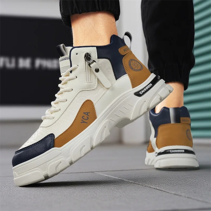 

Winter Casual Trendy Versatile Non-slip Wear-resistant Sports Elevator Shoes (8cm Height Increase), Comfortable Elevator Casual