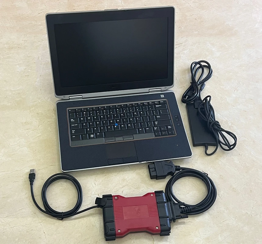 VCM2 2 in 1 for F.rd and for Ma.zda IDS V128 Universal Auto Diagnostic Tool VCM II with E6420 laptop i5 CPU 8G Ready to Work