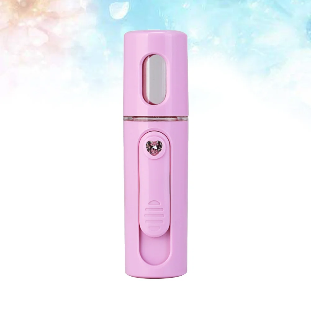 نانو ترطيب ضباب جهاز الضوء الأرجواني الوجه التفتيت Led رذاذ أداة الجمال للعناية بالبشرة باخرة #1