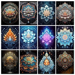 5D Diamond Painting Full Square Mandala Flower Diy Diamond Mosaic Picture of Rhinestones Round Diamond Embroidery Sale Handmade