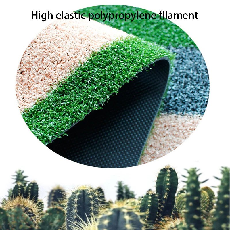 Polypropylene PVC Anti-skid Doormat, Wear-resistant Rug, Floor Foot Pad, Carpet for Hotel, Shopping, Kitchen, Elevator, Home