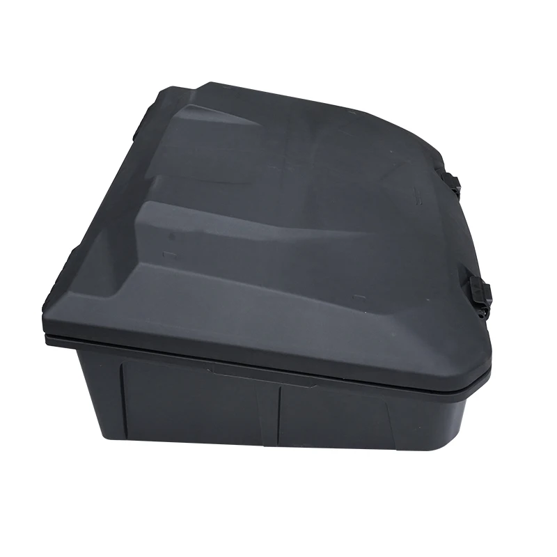 Black rear Storage Cargo Trunk Box 96L 715007182 for Can-Am Maverick R X RS 2024