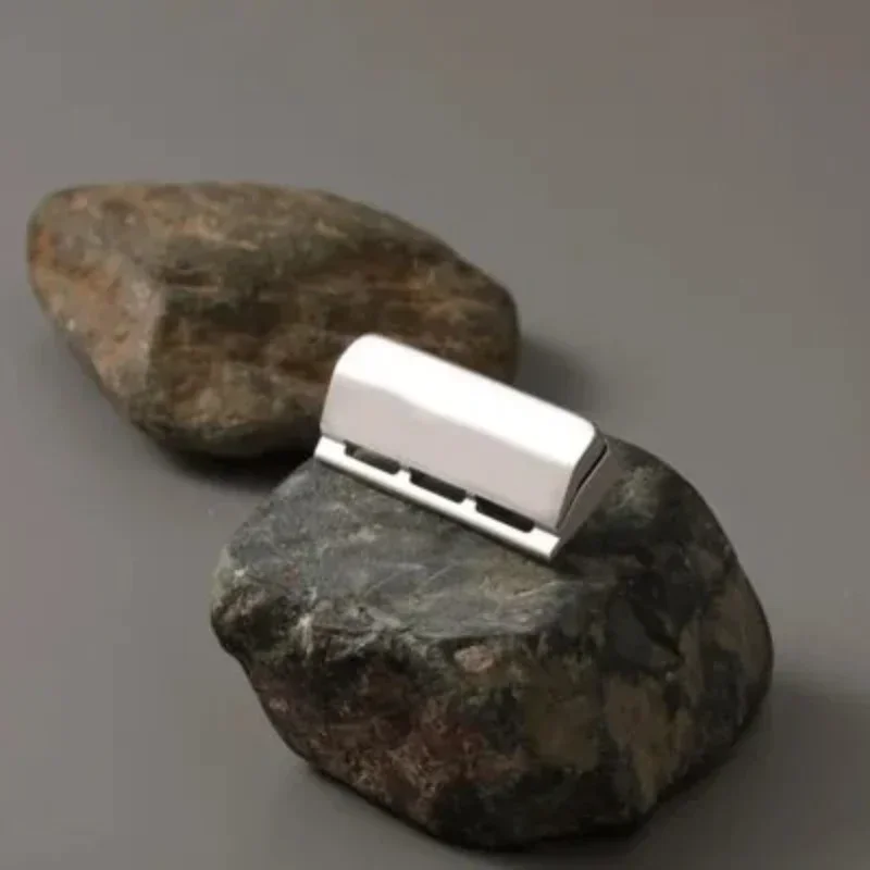 Yaqi Tachi Stainless Steel Single Edge Polished Mens Safety Razor Head Simple High Quality Cleaning Beard Shaver Head