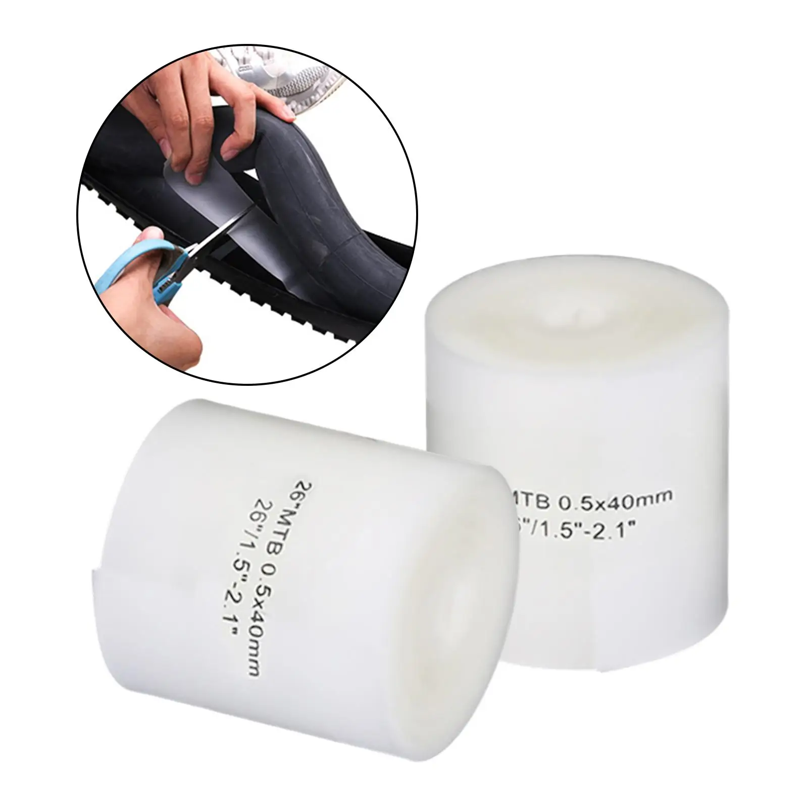 

Bike Tire Liner /26"/27.5"/29" Mountain Tyre Anti-Puncture proof Tape Inner Tube