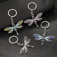 1pc Vintage Style Dragonfly Keychain   Universal Charm Pendant For Car Keys   Headphones  Fashion Accessory  Perfect Gift Idea