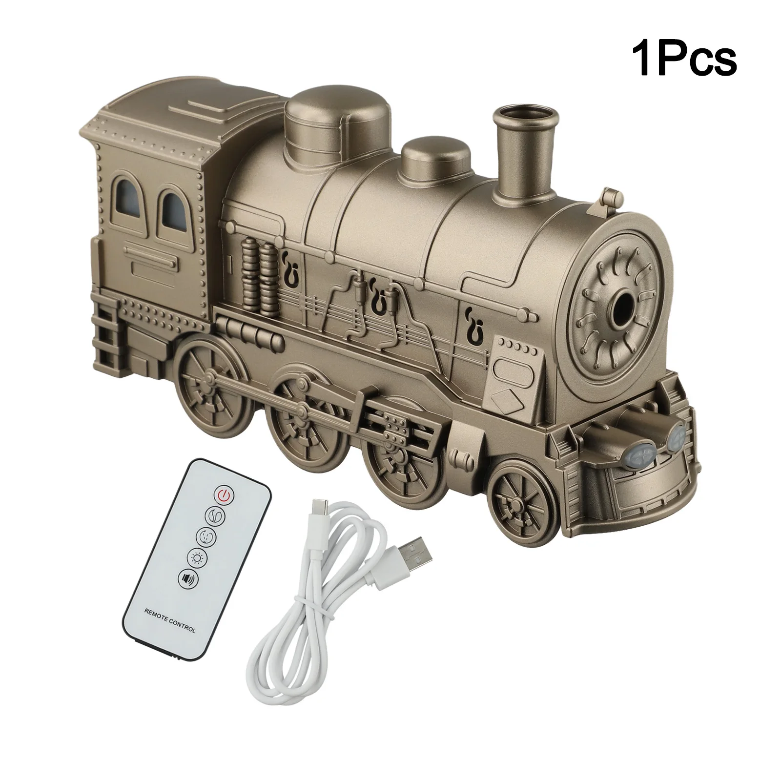 Sleek Retro Style USB Powered Steam Train Essential Oil Diffuser With a Generous Capacity of 300ml Available Now