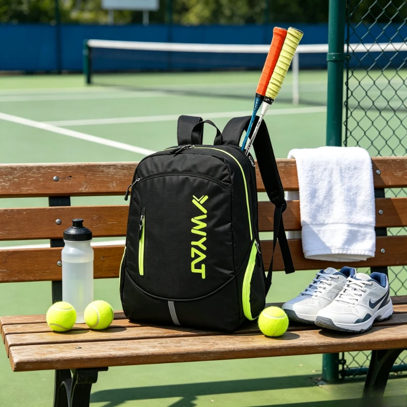 Unisex New Badminton Backpack Holds 3 Rackets Multi Functional Youth Sports Bag,Breathable Scratch Proof Pack for Outdoor Sports
