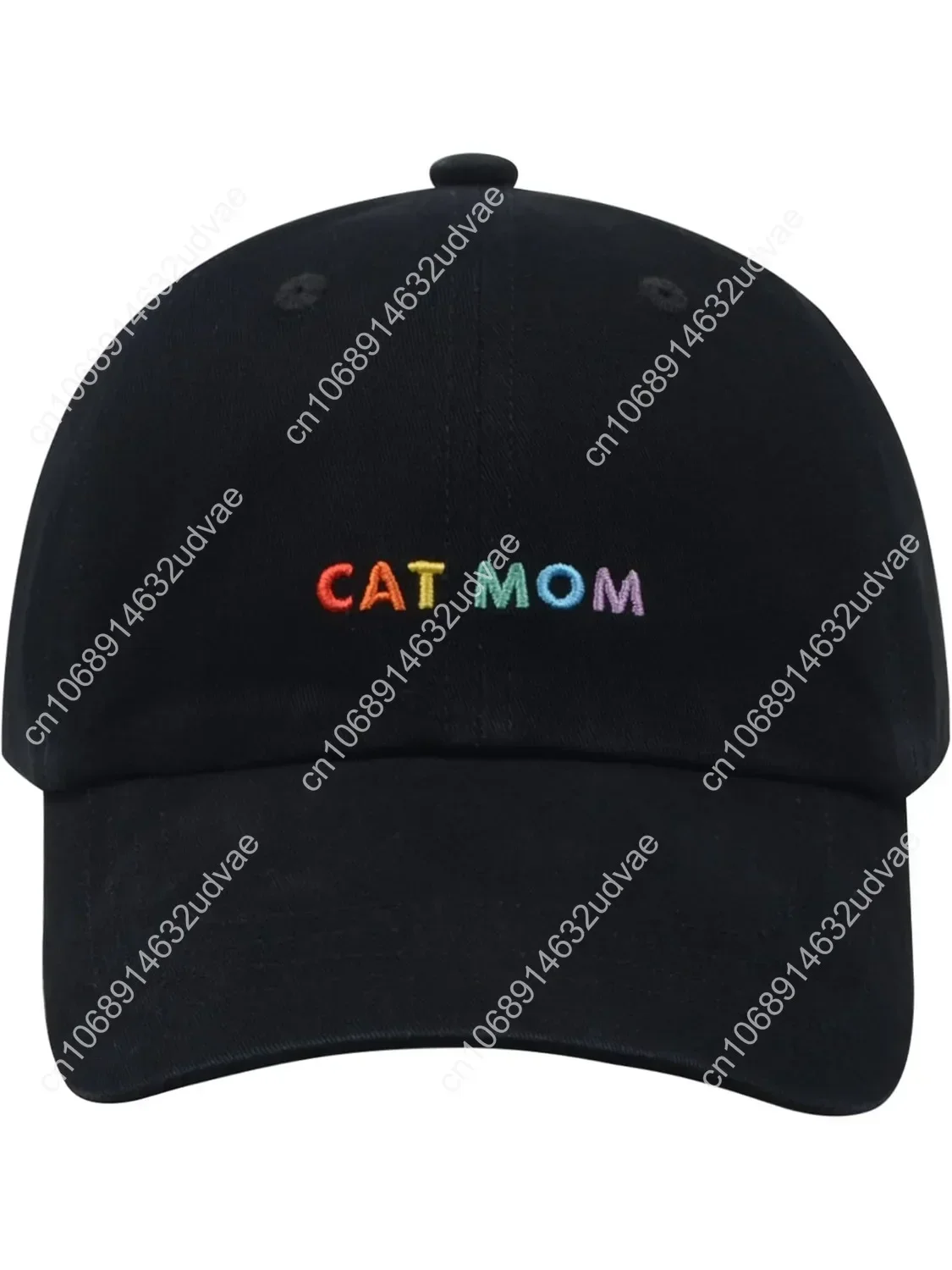 

Cat Mom & Dad Hats for Proud Cat Parents | for Men & Women | Embroidered Text - Adjustable Fit - 100% Cotton
