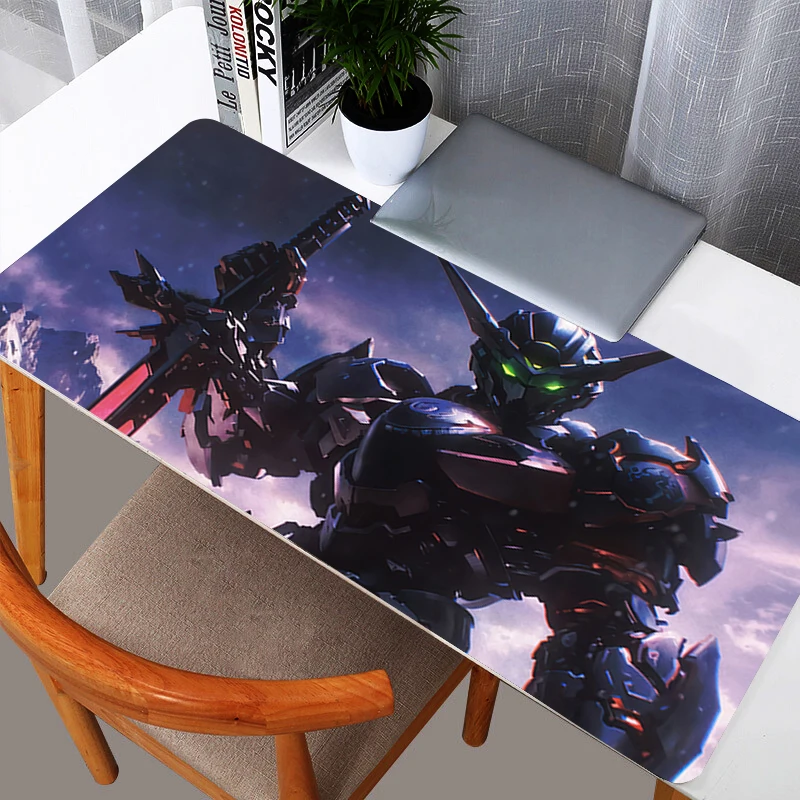 Mouse Pads Gundam Mouse Pad Large Gamer XXL Keyboard Desk Mouse Mat Carpet Rubber Tapis Souris Gaming Notbook Mousepad Gifts