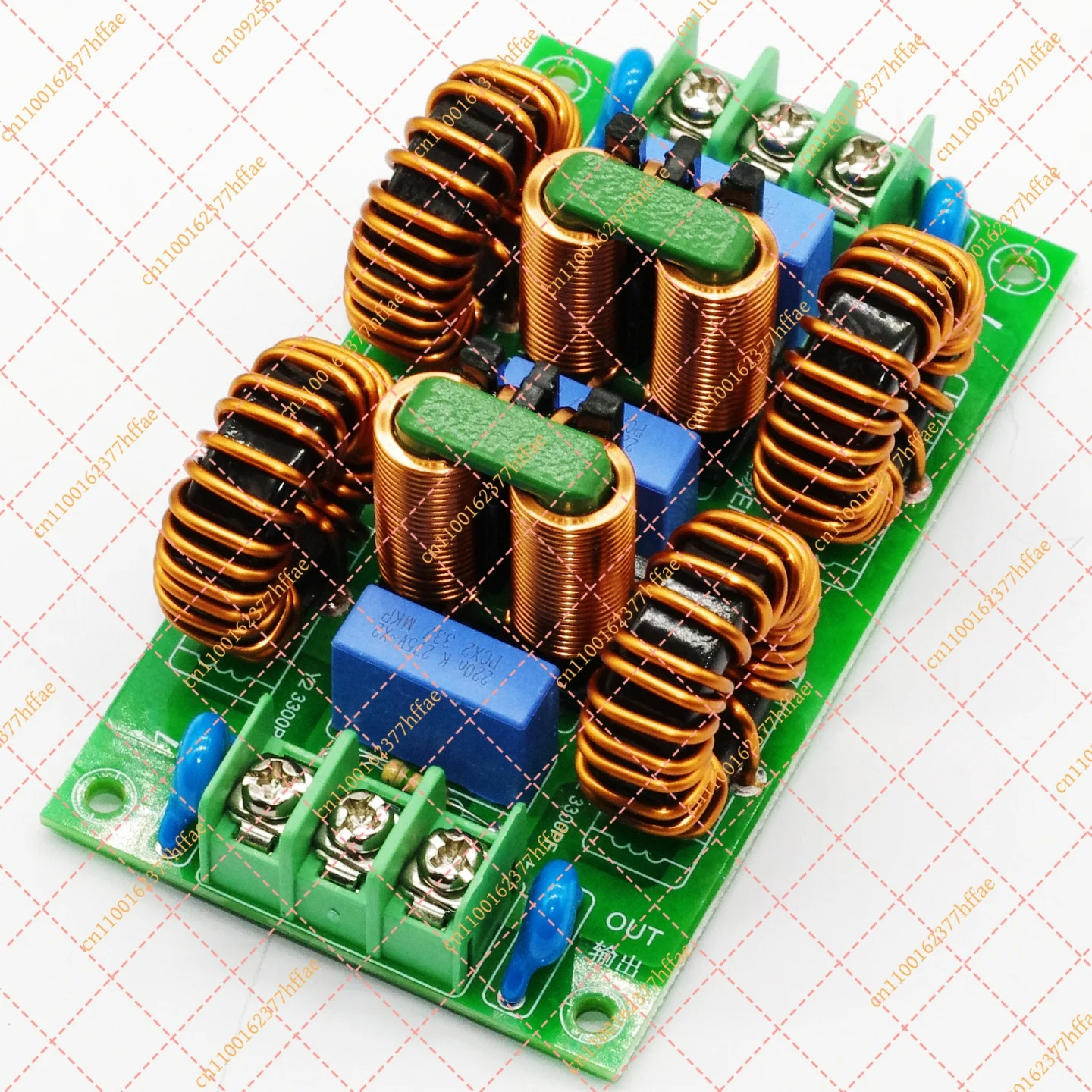 JY AC power supply EMC filter EMI electromagnetic interference four stage common mode differential mode filter