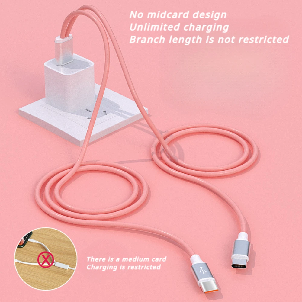 2 in 1 USB Dual Type C Cable  for Samsung  Xiaomi  Huawei p30 pro Wire Cords Splitter Mobile Phone Charging Cable Portable 20cm