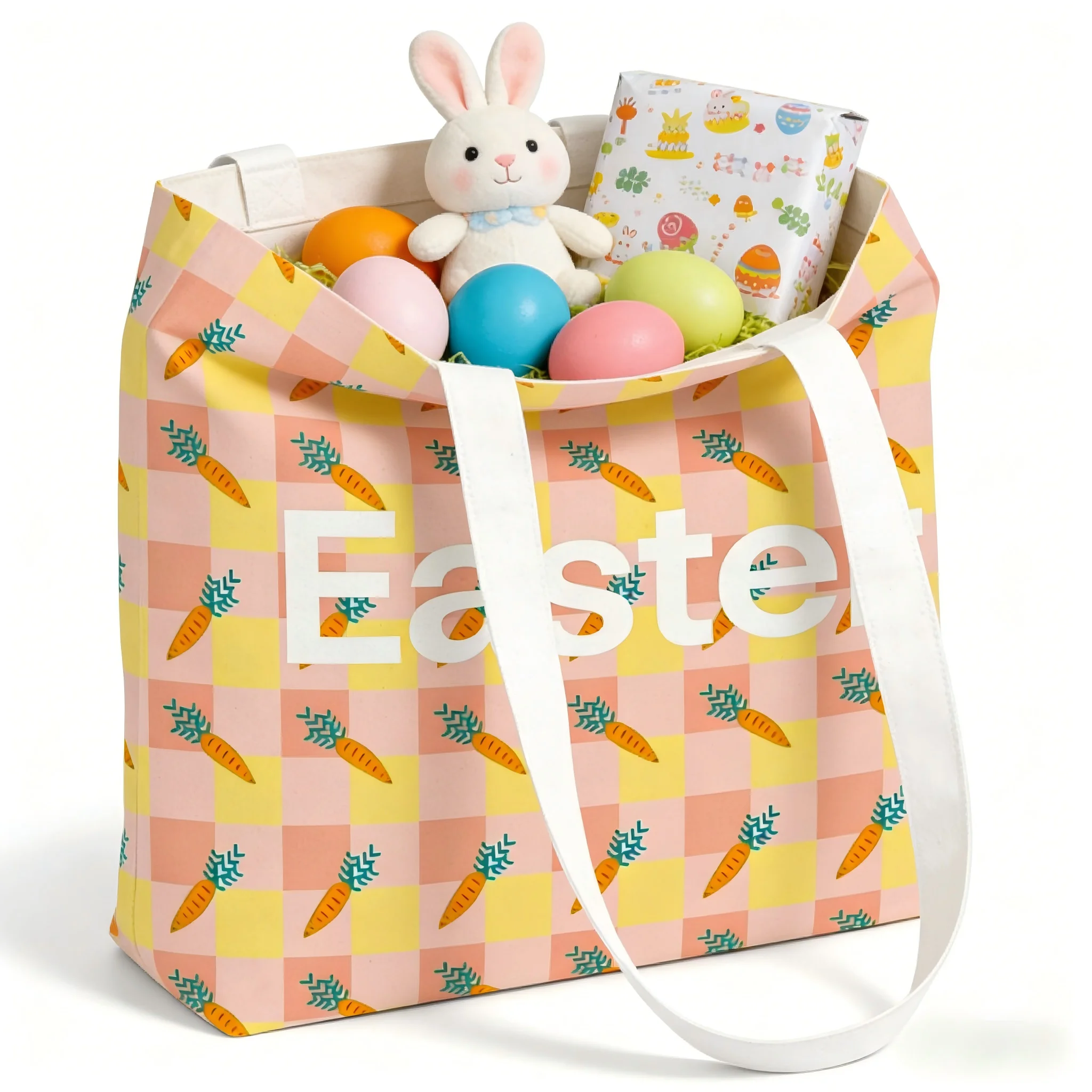 Customizable Easter Style Printed Handbag Personalized Tote Bag Unique Design Festival Fashion Accessory