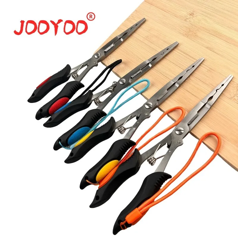 1pc-多機能ステンレス鋼-lua-プライヤー、非電気フックリムーバー、釣り人用シース付き釣りツールセット