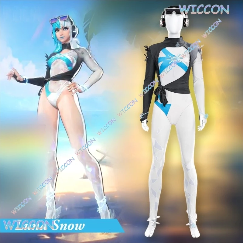 

YesOk/Song Of The Ocean Ролевая игра Mavl Rivals Luna Snow Косплей Костюм Бикини Купальники Женский Карнавальный костюм на Хэллоуин