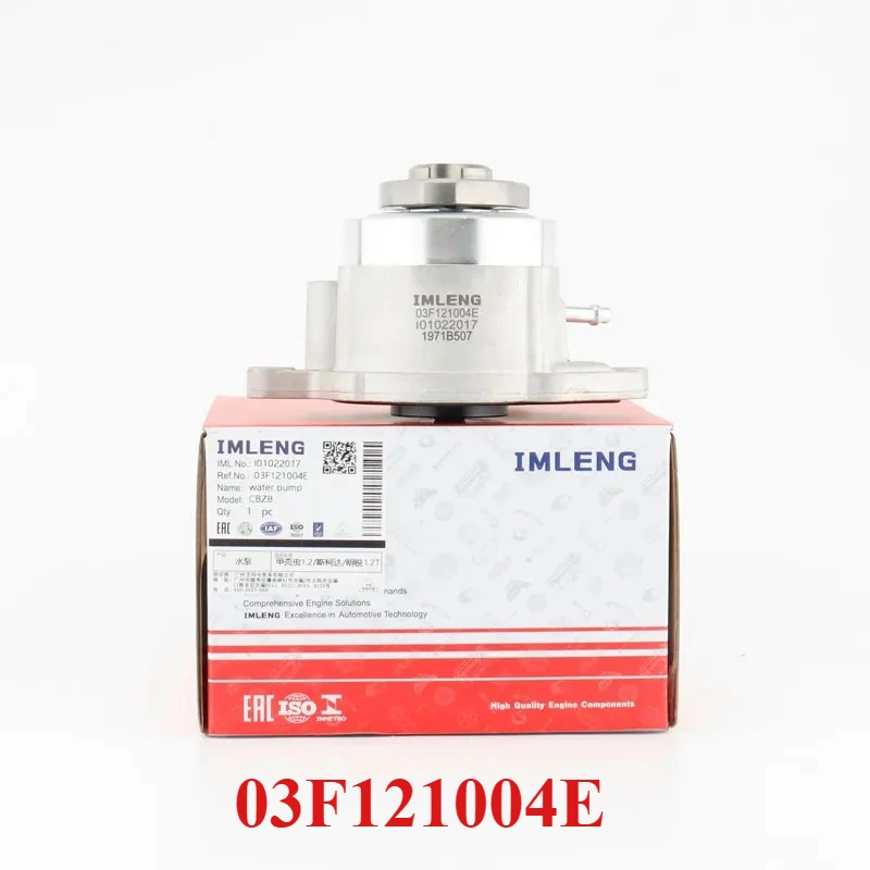 

Water Pump Cooling System 03F121004E 03F121004EX for VW Beetle Caddy Golf Jetta Polo Touran Skoda Seat Audi A1 A3 S3