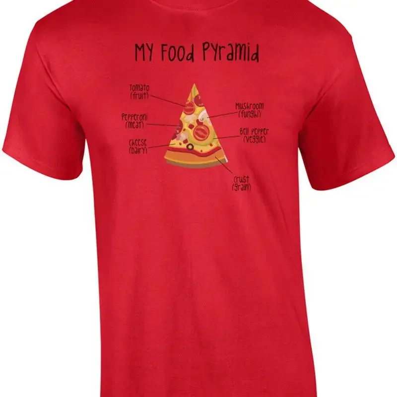 My Food Pyramid - Pizza T-shirt