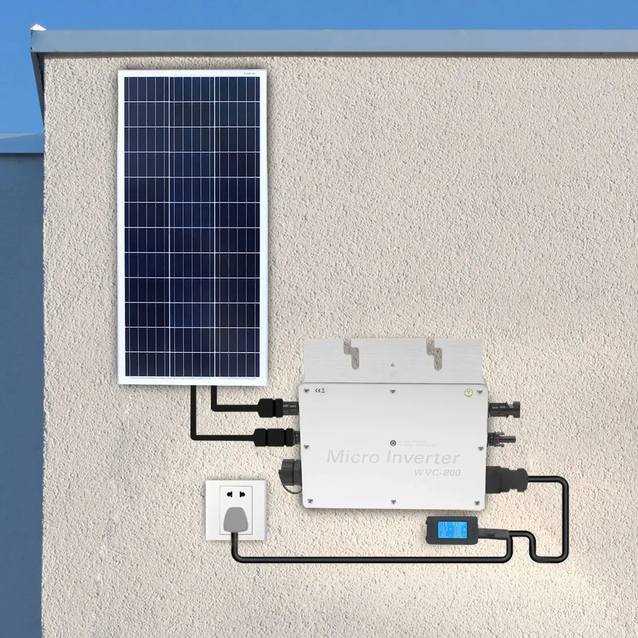 Solar Power Inverter, 800W Solar Power Inverter, Solar Power Inverter with LCD Display