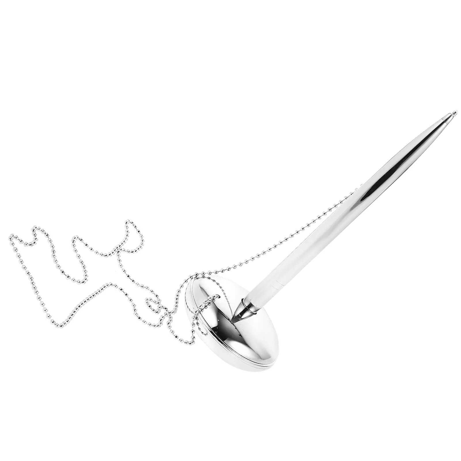 

Изысканная металлическая шариковая ручка для офиса: настольная, с фиксированным креплением, плавное письмо, удобный захват, деловая ручка для руководителя