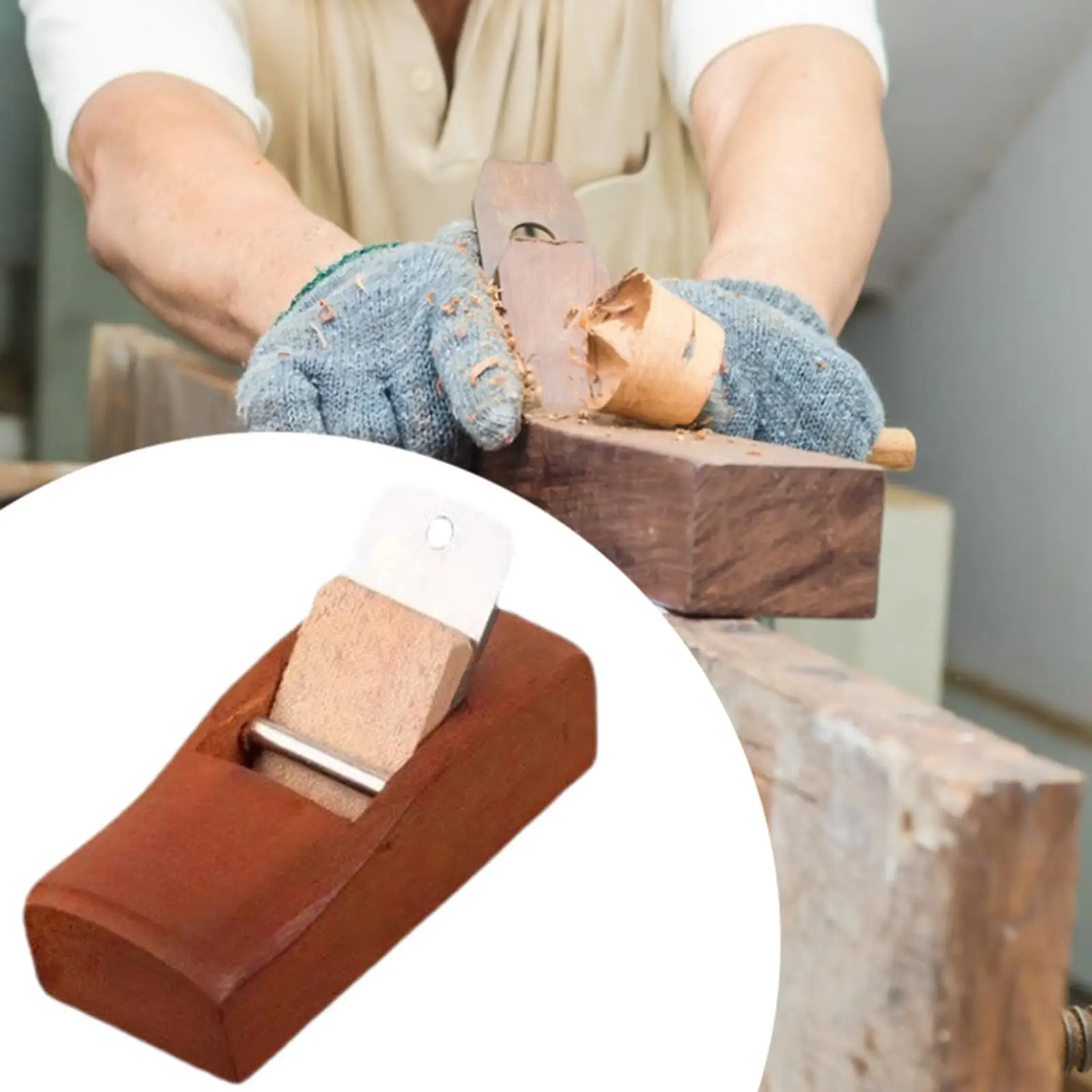 Деревообрабатывающий строгальный станок Легкий прочный DIY проекты Легко носить ручной строгальный станок