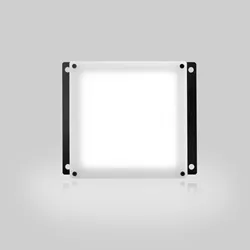 24V high density LED uniform diffusion light irradiation Luminous area 100*100MM Bottom backlight