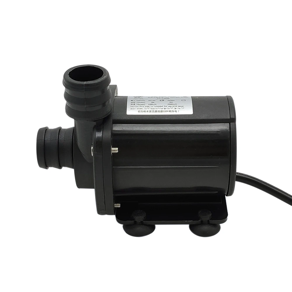 JT-1000BT 12V 24V 17m High Lift Inverter Water Pump, Three Phase Brushless Submersible DC Pump 1200L/H