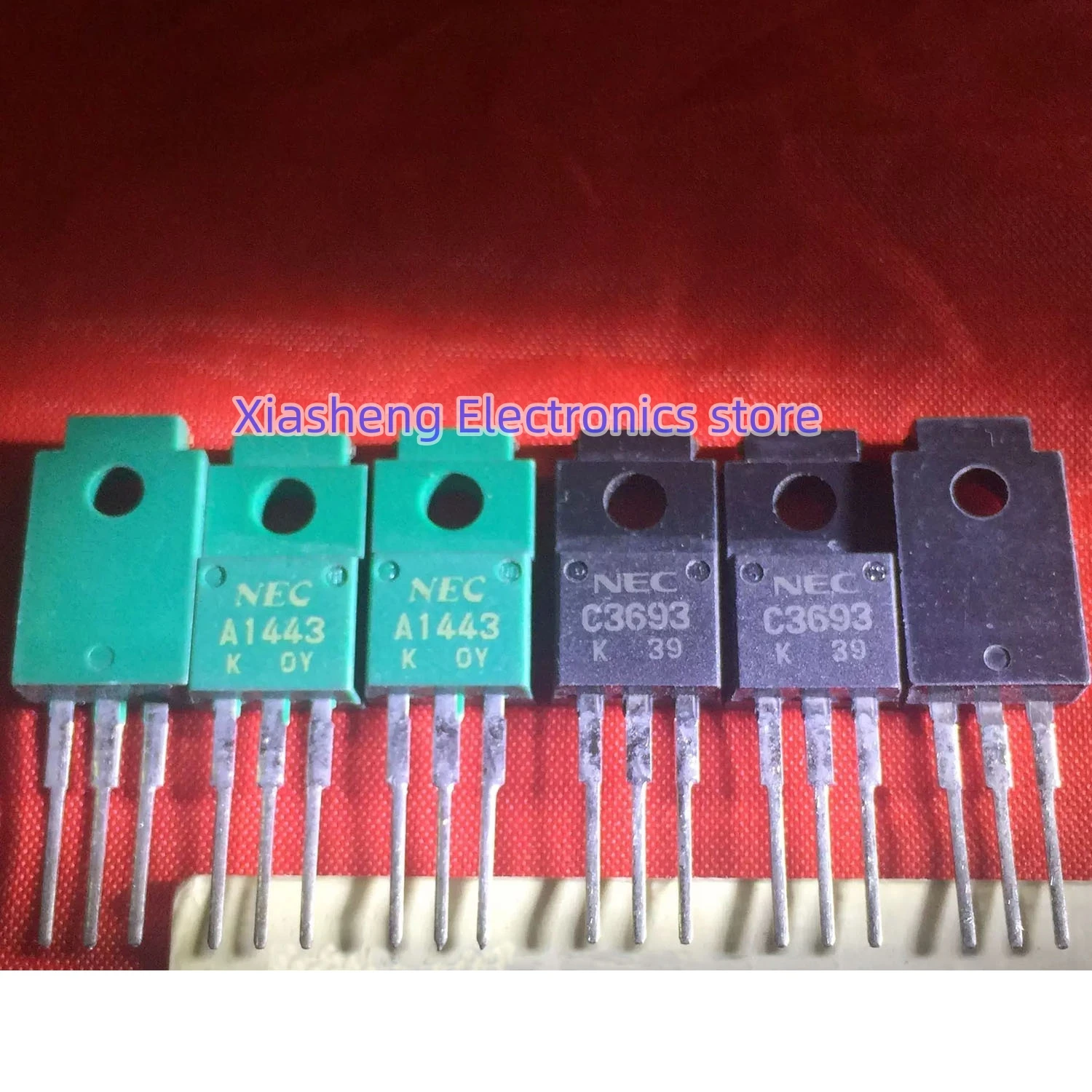 

New Original 5Pairs 2SA1443 A1443 + 2SC3693 C3693 TO-220 Transistor In Stock Good Quality