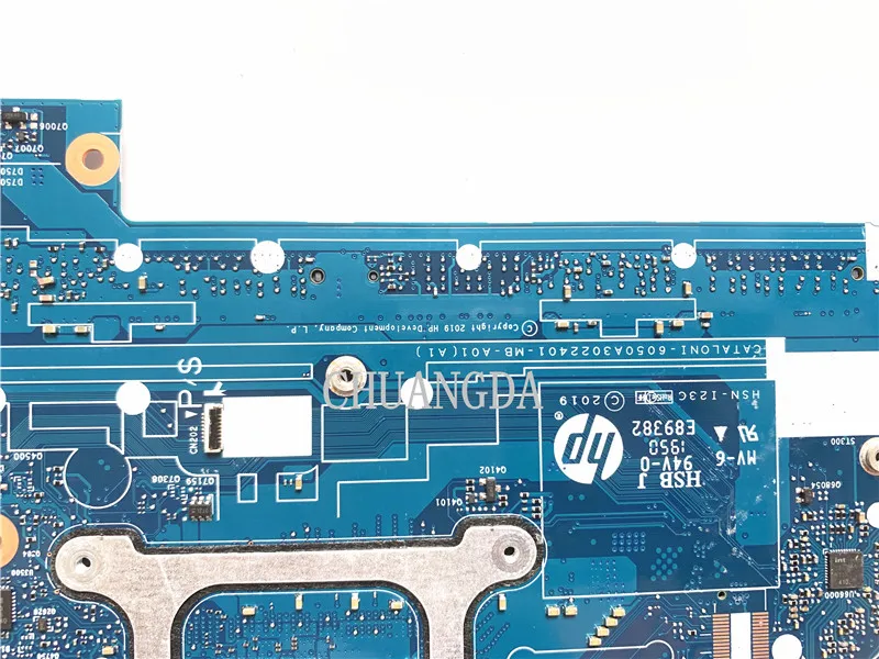 Imagem -02 - Placa-mãe do Portátil para hp Elitebook L60637601 L60637001 Mainboard com Srf9w I78665u 6050a3022401-mb-a01 830 g6