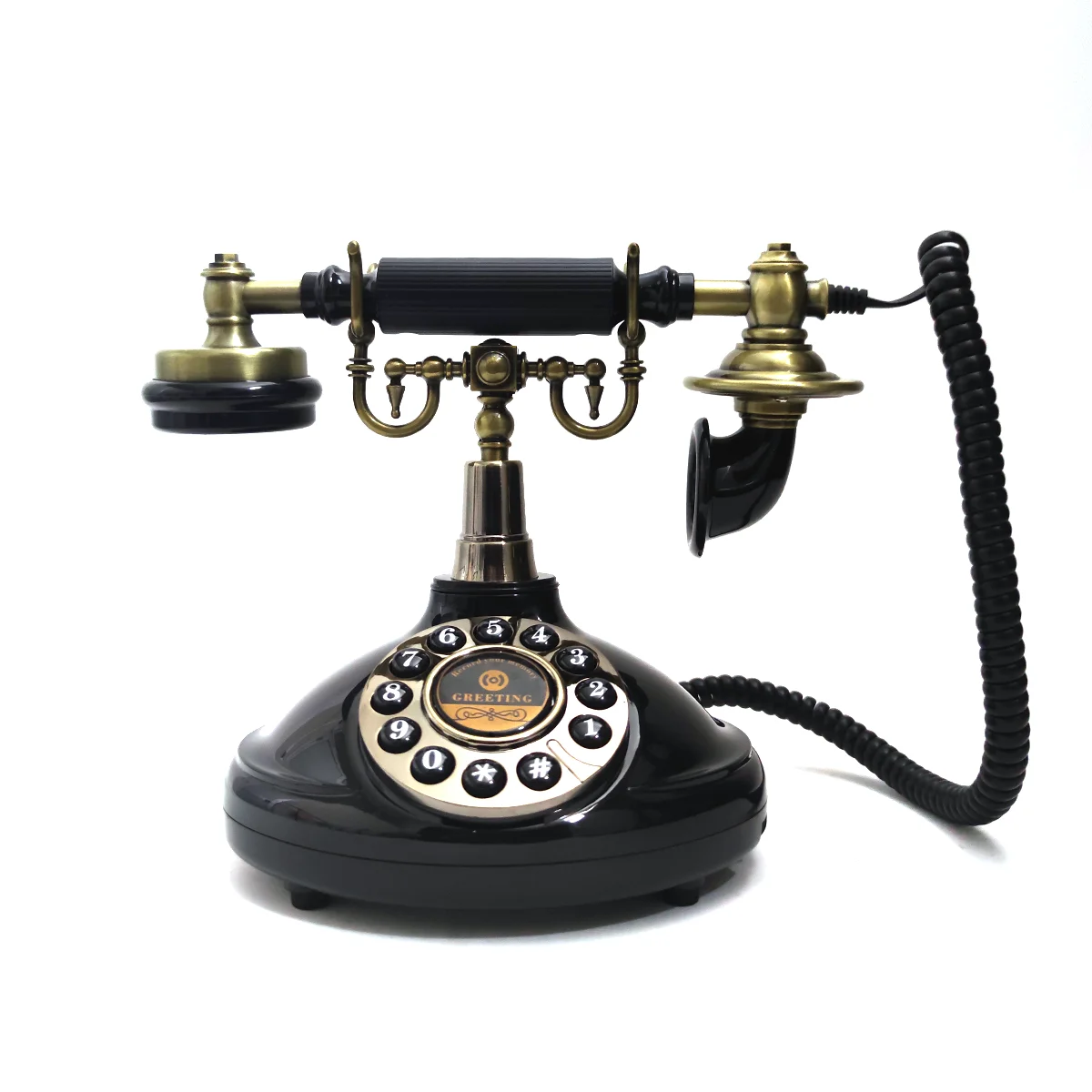 Stem Gastenboek telefoon Bruiloft Telefoon Klassiek Retro Vakmanschap Opname Gastenboek Voor Confessional Bruiloft Verjaardagsfeestje