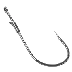 15Pcs/5Pcs Fishing Weighted Worm Hooks Weighted Swimbait Jig Head Hook Bass Worm Baitholder Hooks for Soft Plastic Lures