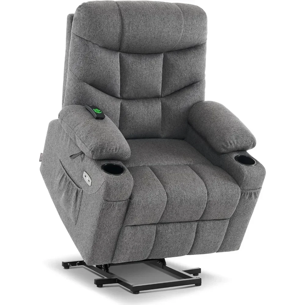 

%a Fauteuil Inclinable à Levage Électrique Régulier avec Repose-Pieds Arc-en-Ciel