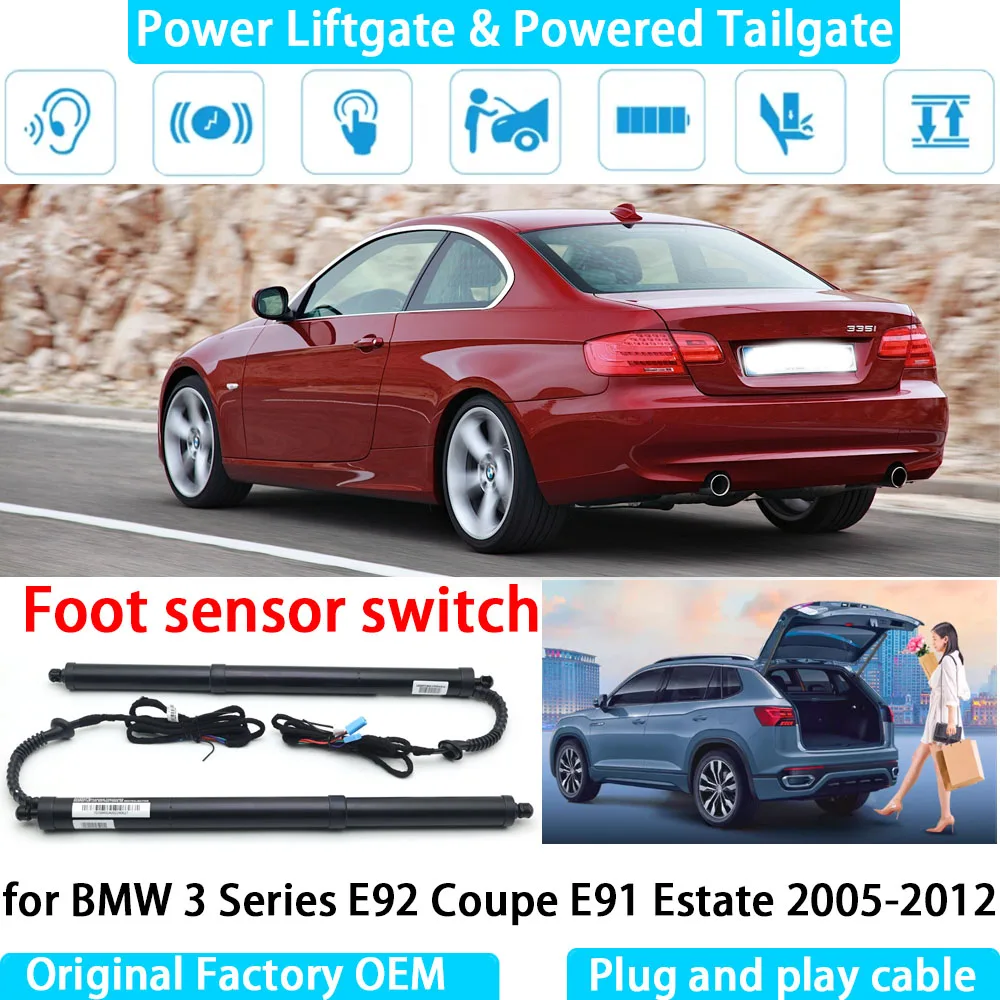 

for BMW 3 Series E92 Coupe E91 Estate 2005-2012 Automatic Electric Power Liftgate Powered Tailgate Strut Tail Gate Lift System