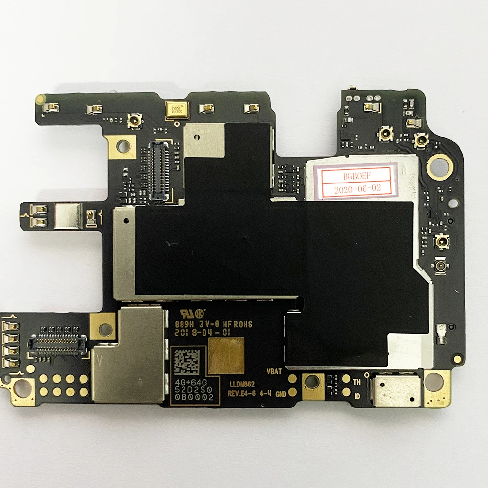 For Xiaomi A2 Motherboard Global firmware 64GB ROM Original Unlock Working Electronic panel mainboard