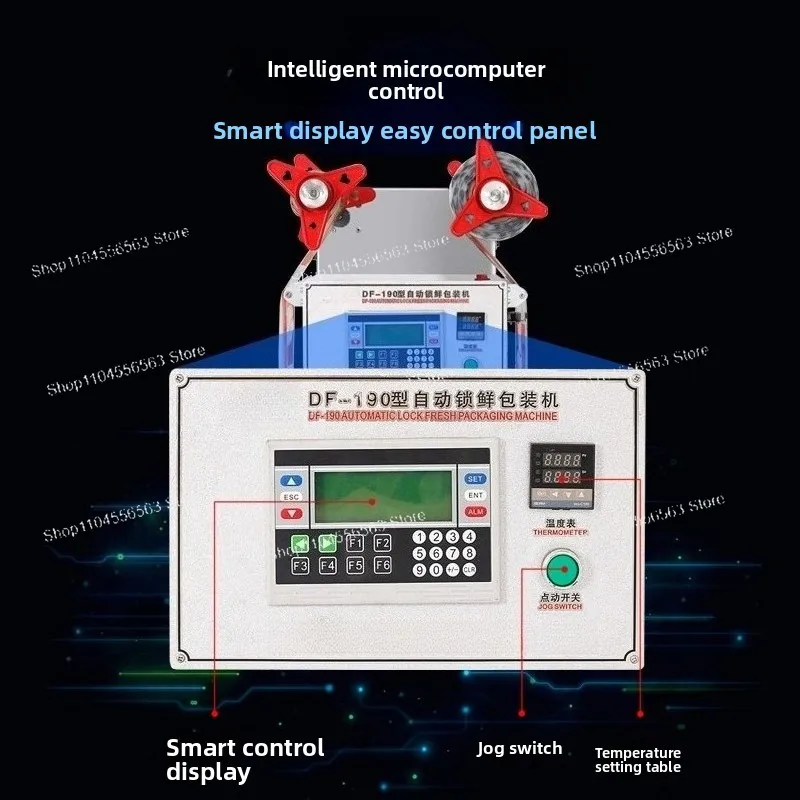Electric Sealing Machine, One-time Lock Fresh Lunch Box Packing Machine, Automatic Fast Food Box Takeaway Sealing Machine