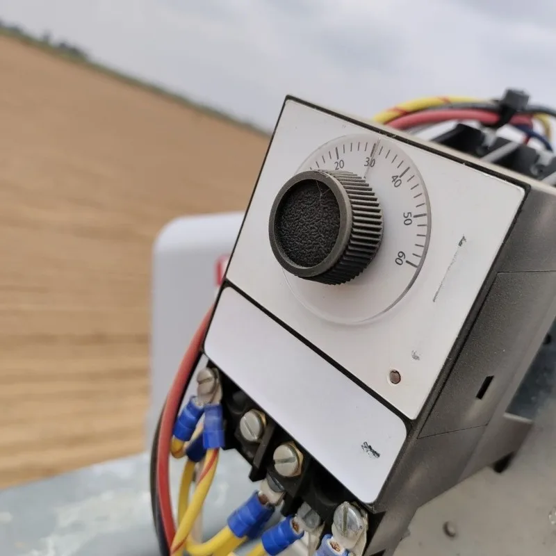 Percentage table for speed regulation of agricultural irrigation pointer sprinkler, percentage timing