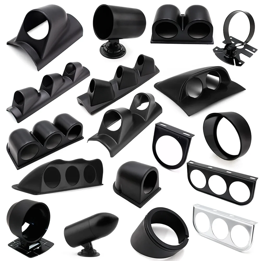 Universal 2INCH 52mm Car Meters Holder Black Single Double Triple Car Gauge Pod for Left Right Drive Car for 2 Inch 52mm Gauges - Image 2