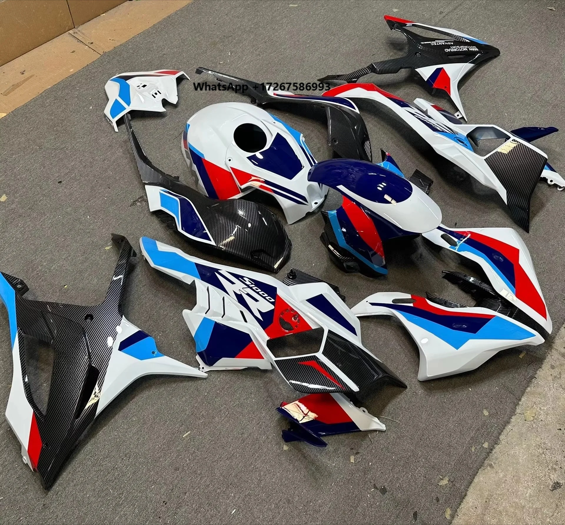 Motorcycle Fairing Kit Full ABS Plastic Accessories for S1000RR 2025  Fairing Kit Motorcycle Frame & Body Parts