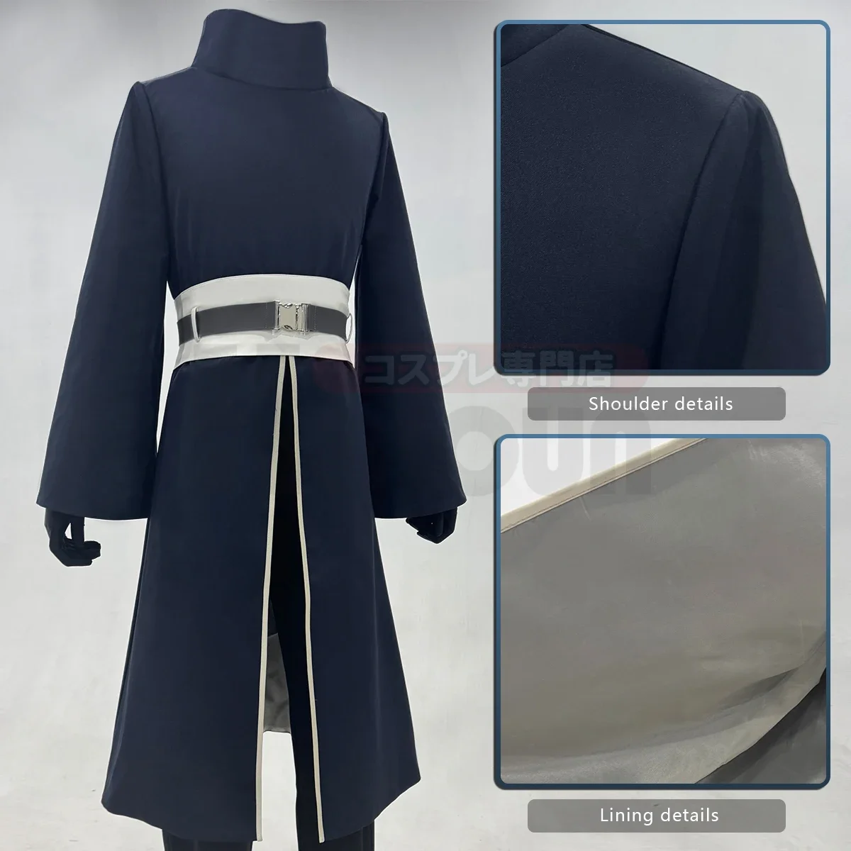 HOLOUN أنيمي Uchiha Obito تأثيري حلي معطف السراويل المرنة حزام قفازات كوس اتفاقية هدية الكبار نسخة للجنسين