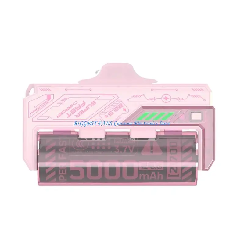  21700 Detachable Modular Power Banks With ABS Shell For Quick Battery Replacement