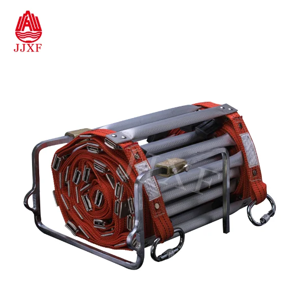 JJXF Brand Fire Fighting Metal Emergency Escape Rescue Ladder