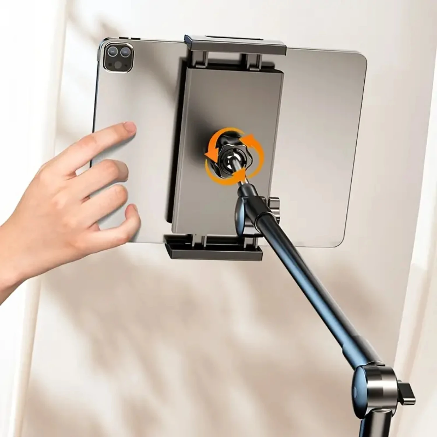 Supporto versatile e comodo per tablet e telefono cellulare per uso desktop e comodino, supporto portatile e compatto per una facile visualizzazione