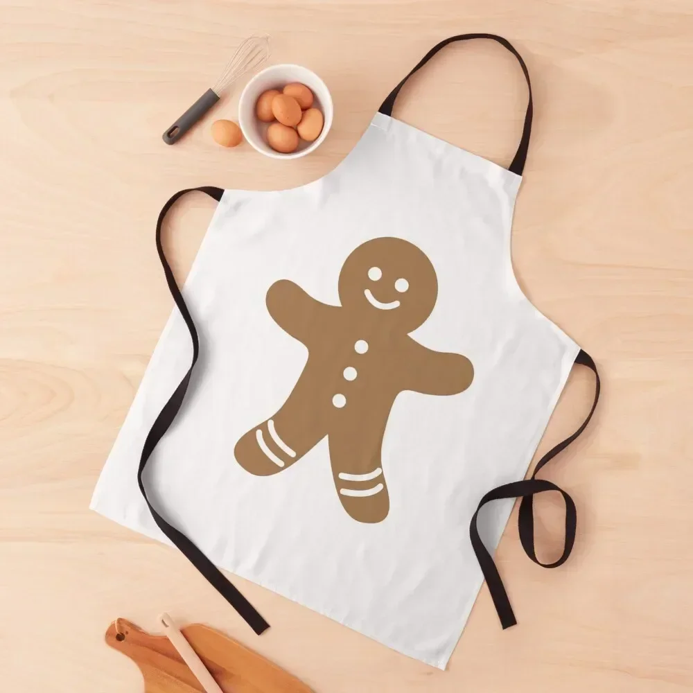 

Happy gingerbread Apron carpenter Kitchen Items For Home Women Kitchen Apron