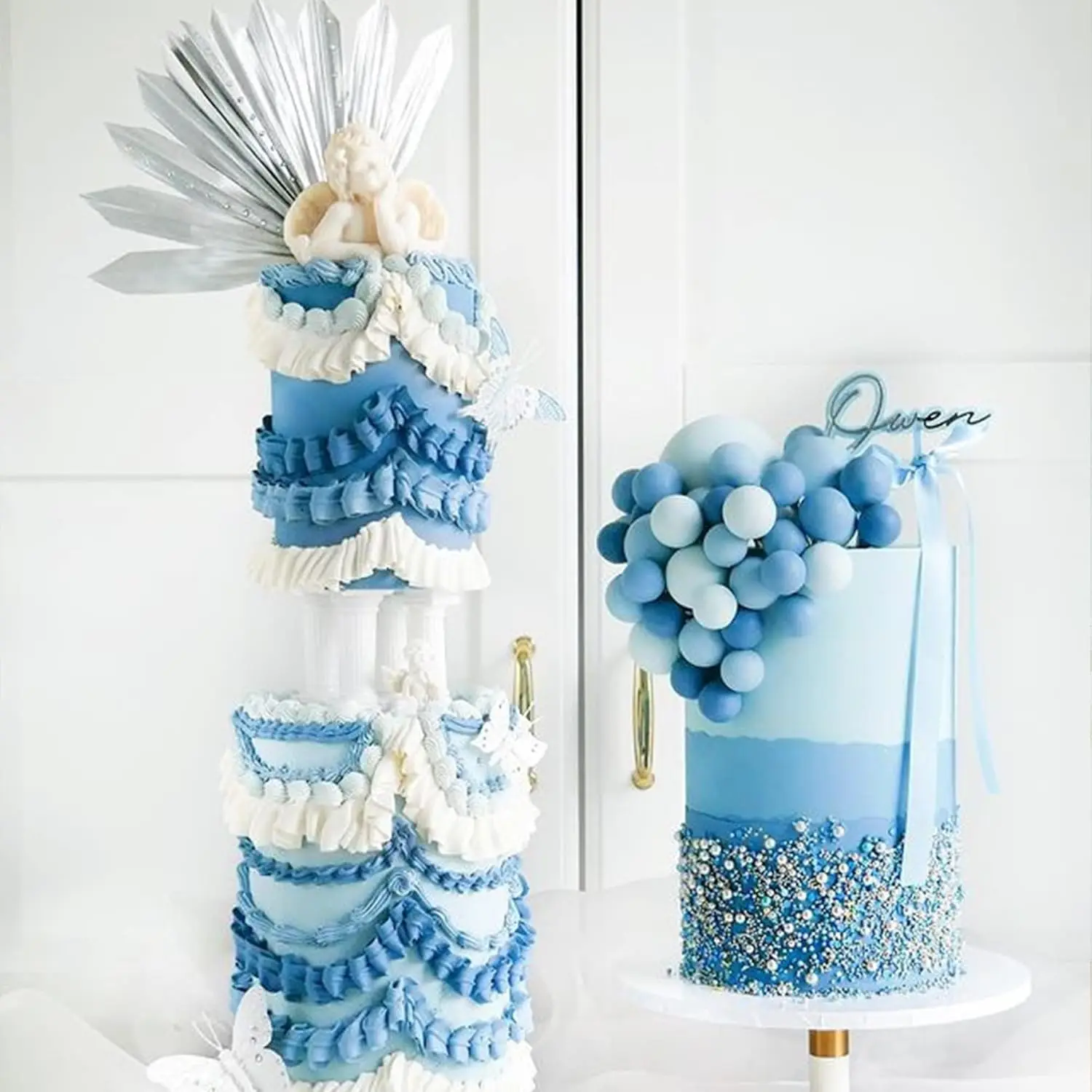 32 Stück Ball kuchen Picks bunte kugelförmige Kuchen deckel Perlen kugeln Cupcake Kuchen einsatz Topper für Geburtstags feier Hochzeits dekor – Detail 14