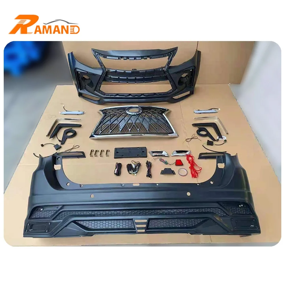 

Factory Body Kit For Fortuner 2012 Upgrade to LEXUS 4x4 Front Bumper Rear Bumper Fortuner 2012 Upgrade LX