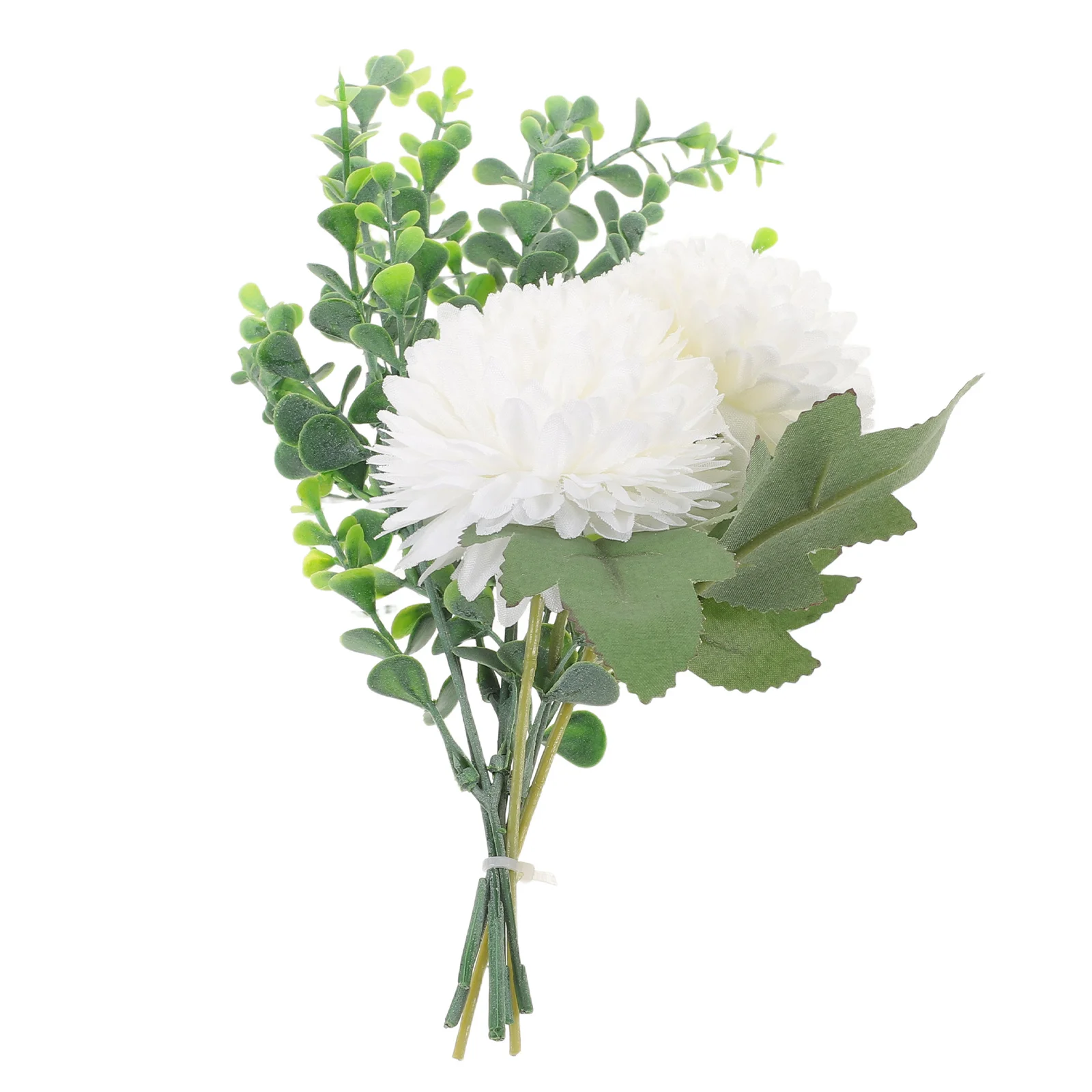 

Artificial Chrysanthemum Ball Lifelike Fake Flowers For Diy Wedding Bouquets Bridal Shower Table Centerpieces Home Garden