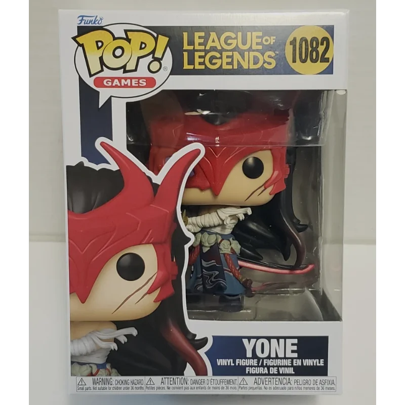 Funko POP League of Legends Akali Jhin Yone Vinyl Figure Figurine