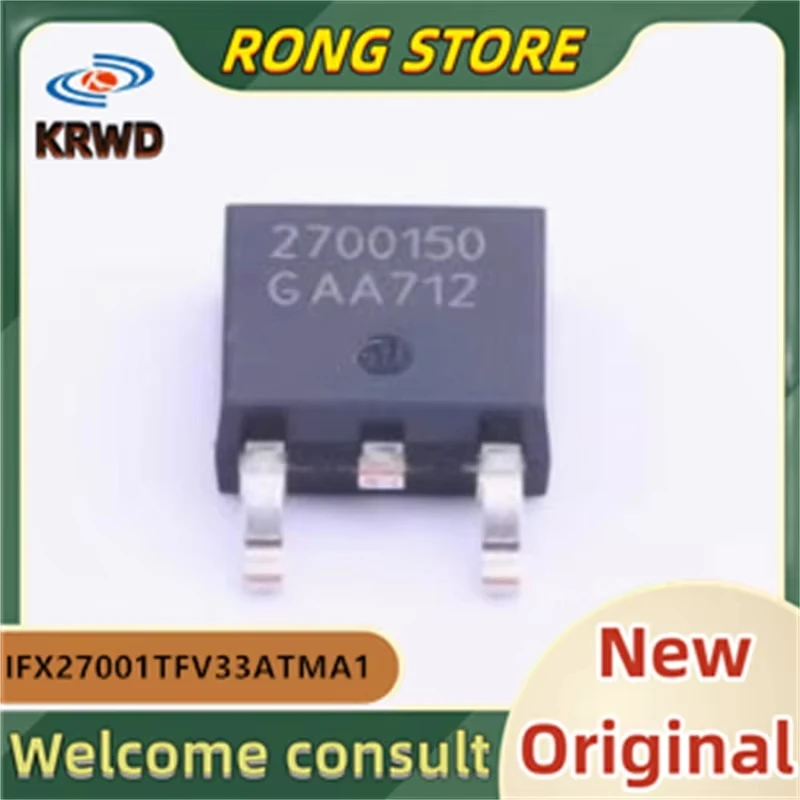 5PCS 2700150 New and Original Chip IC SOT-252 IFX27001TFV33ATMA1 IFX27001TFV33 IFX27001TFV IFX27001T IFX27001 27001