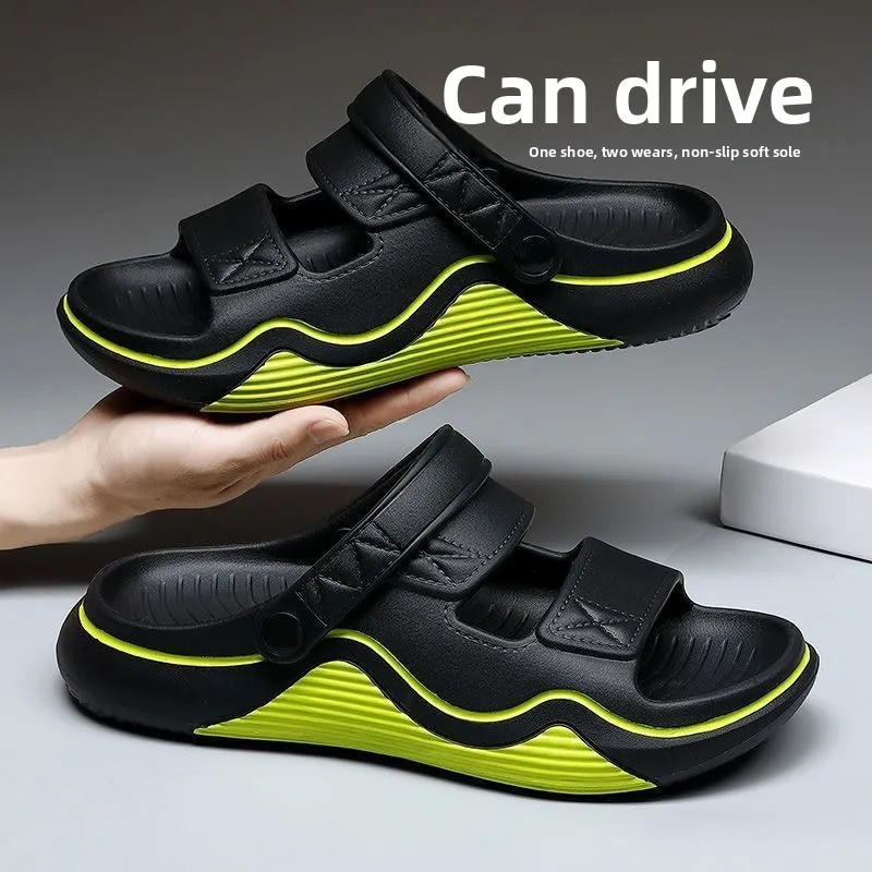 

Soft Outdoor Shoes Sale Beach Platform Summer Slippers for Men Clappers 2025 Designer Luxury Elegant Eva Low Price Sandals Man