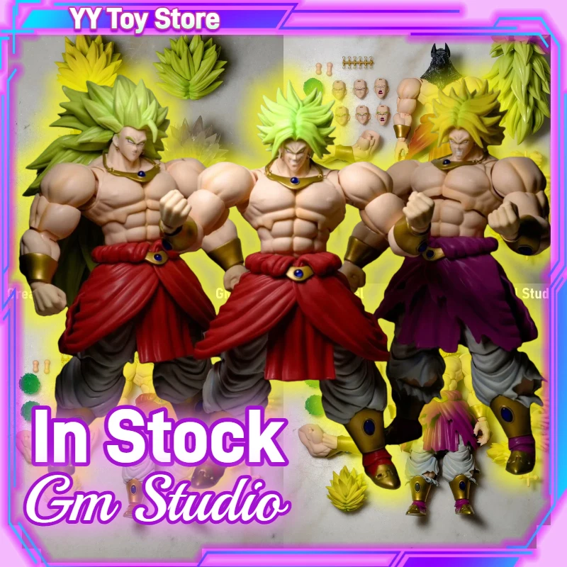 

В наличии отличная модель Gm Studio Dragon Ball Z Super Saiyan Shf Broli Model B01A B01B B01CAction Аниме Фигурки Подарочные игрушки