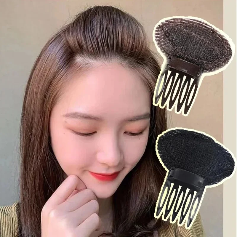 1-5pcs Invisible Hair Pins Forehead Volume Fluffy Princess Styling Sponge Pad Fashion Professional Makeup Comb Hair Clips Mat